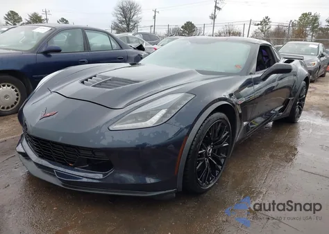 2015 Chevrolet Corvette Z06 z USA, uszkodzony, nr VIN 1G1YU2D6XF5604998
